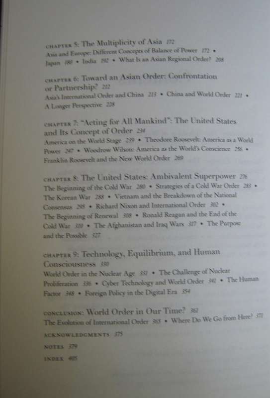 World Order Reflections on the Character of Nations and the Course of History Henry Kissinger