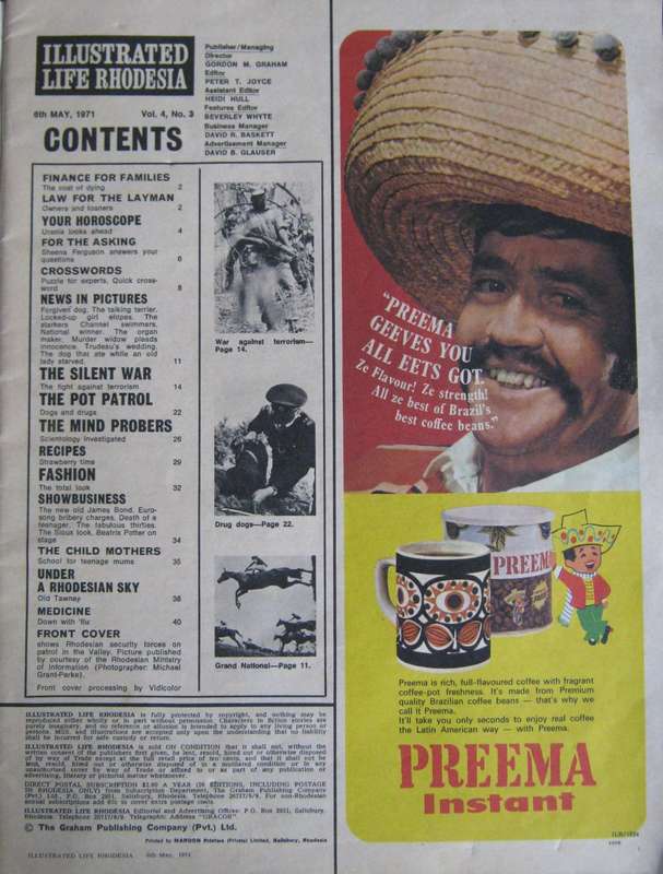 Collection of Rhodesian Bush War | UDI Publications including the Rare Scope Magazine Supplements