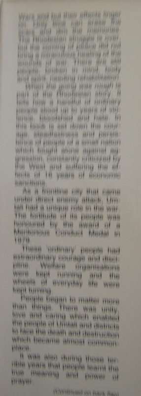 When the Going Was Rough A Rhodesian Story James MacBruce