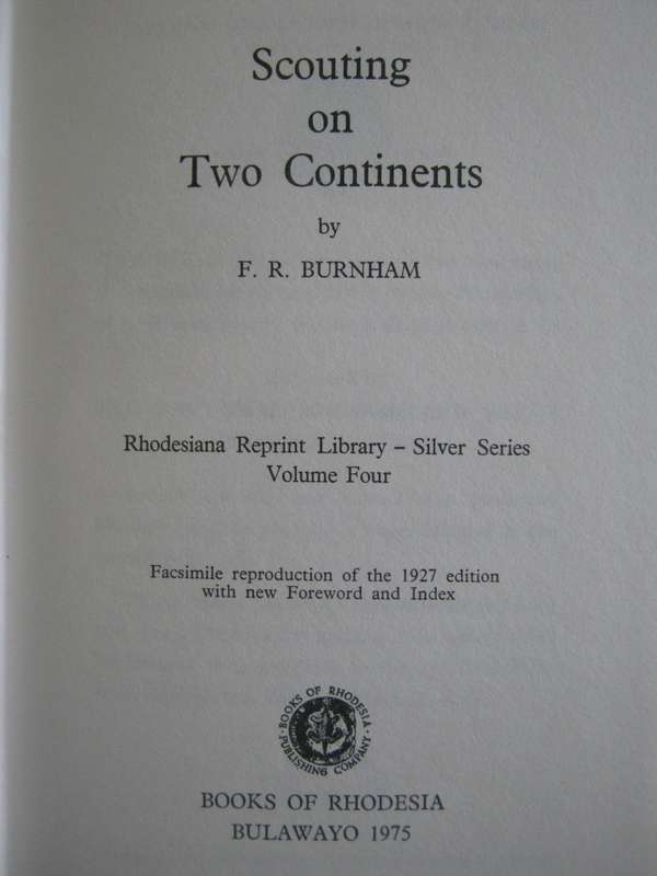 Rhodesiana Reprint Library Silver Series Set of 3 Volumes