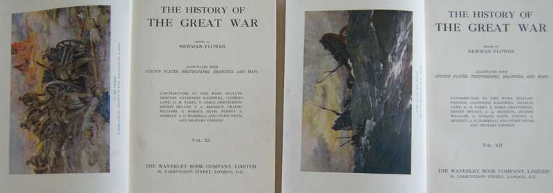The History of the Great War (First World War)  14 Volumes