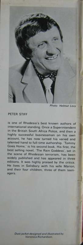 Tommy Goes Home Peter Stiff Signed by the author