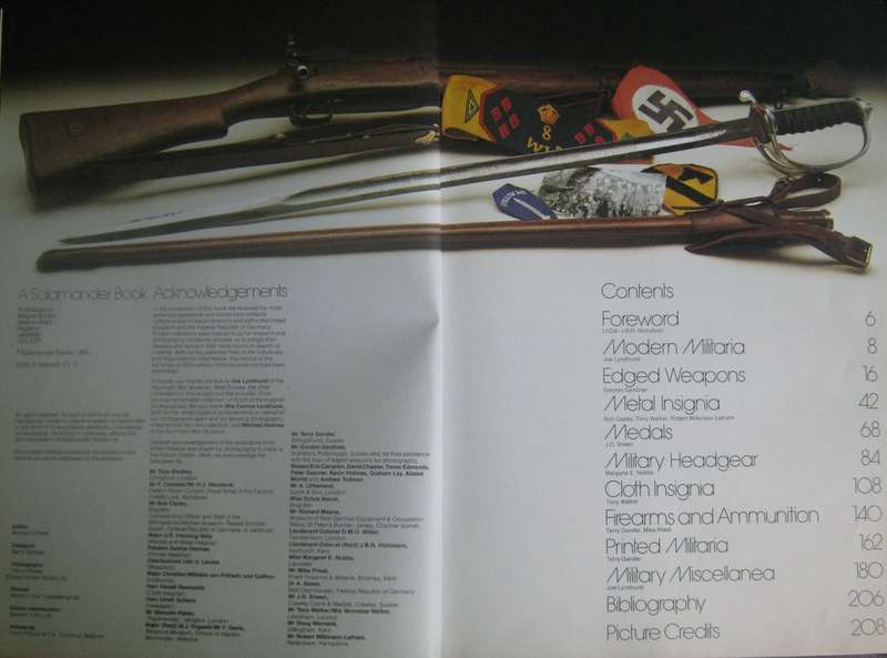 Military Collectable An International Directory of Twentieth-century Militaria Joe Lyndhurst