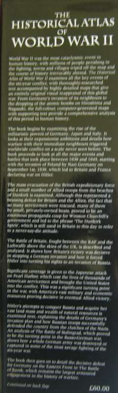 The Historical Atlas of World War II  Author: Alexander Swanston & Malcolm Swanston