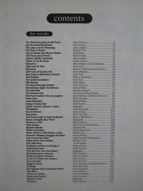 Pick of Punch 1992 Edited by David Thomas