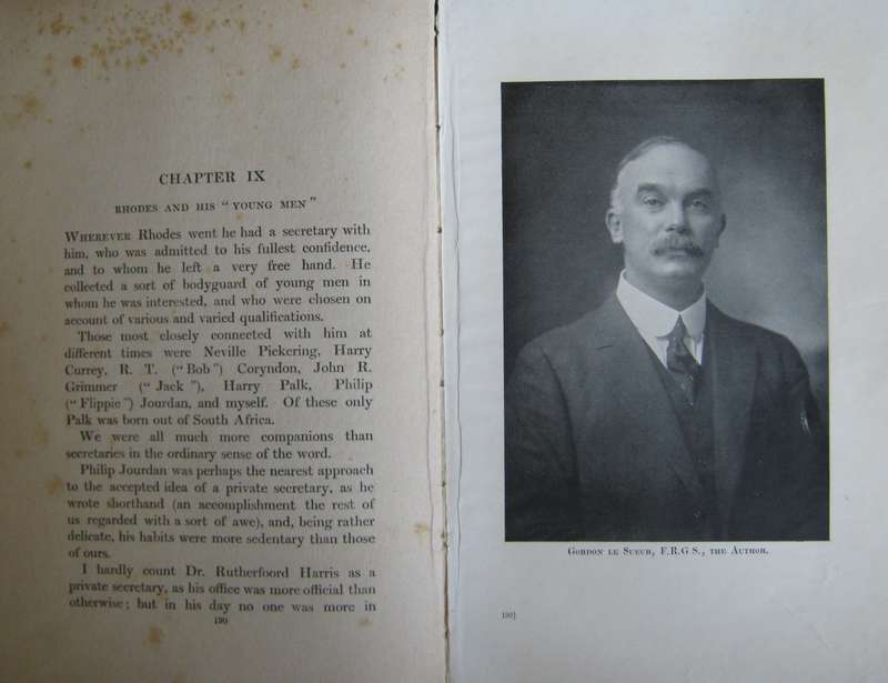 Cecil Rhodes The Man and his Work Gordon Le Sueur