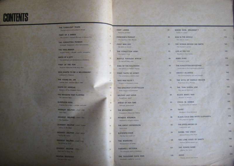 Collection of Rhodesian Bush War | UDI Publications including the Rare Scope Magazine Supplements