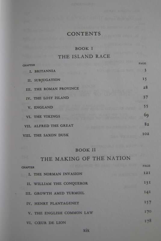 A History of the English-Speaking Peoples Volumes 1 - 4  Winston S Churchill