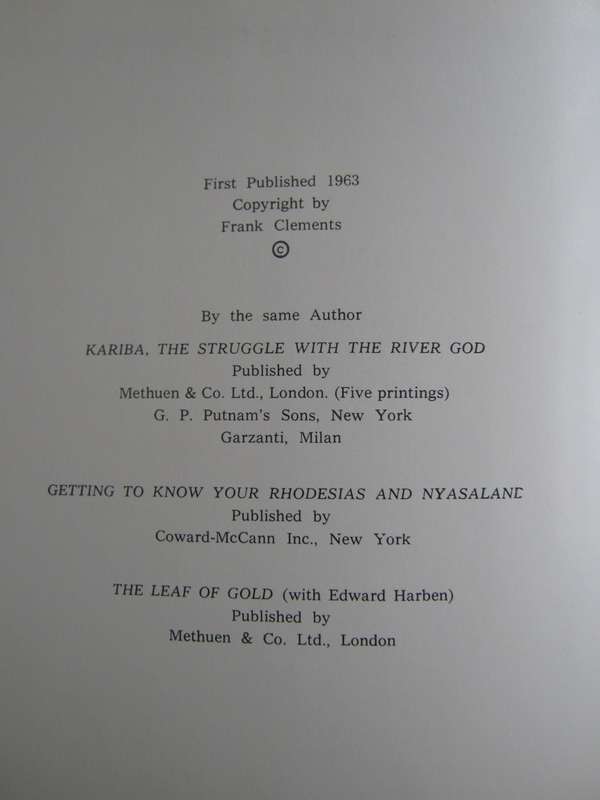 This Is Our Land Stories and Legends of the Two Rhodesias Frank Clements