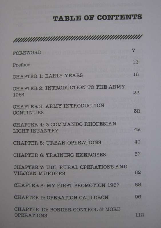 Only My Friends Call Me Crouks. Rhodesian Reconnaissance Specialist. Signed Presentation Copy