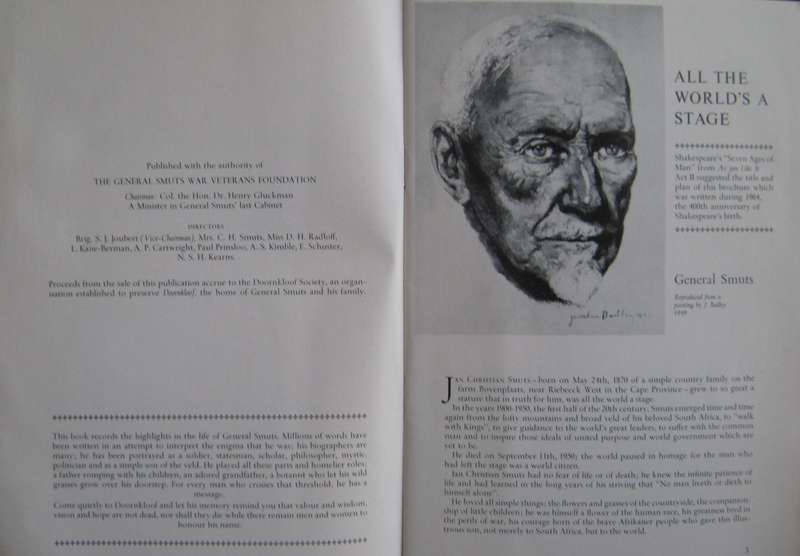 One Man In His Time A Pictorial Review of the Life of Jan Christian Smuts Phyillis Scarnell