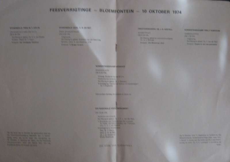 Anglo-Boer War Memorabilia: Herdenking Van Die Uitbreek Van Die Anglo-Boereoorlog & A National Song