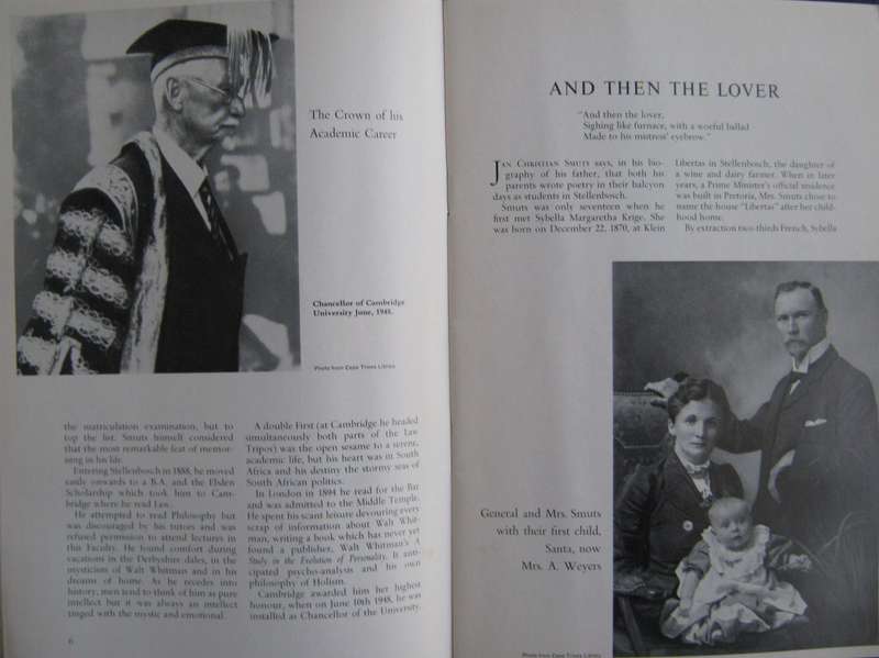 One Man In His Time A Pictorial Review of the Life of Jan Christian Smuts Phyillis Scarnell