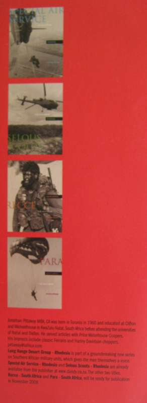 Long Range Desert Group Rhodesia The Men Speak Jonathan Pittaway