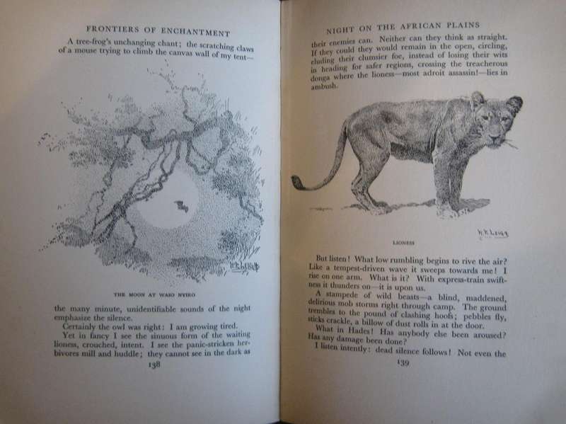 Frontiers of Enchantment An Artists Adventures in Africa W R Leigh
