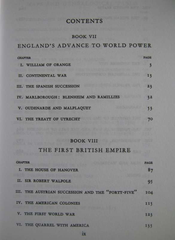 A History of the English-Speaking Peoples Volumes 1 - 4  Winston S Churchill