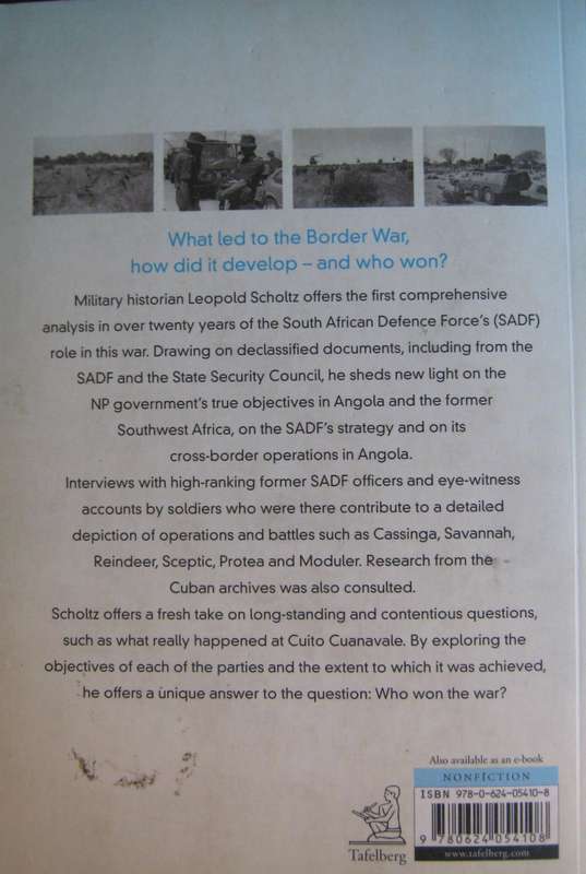The SADF in the Border War 1966 1989  Leopold Scholtz