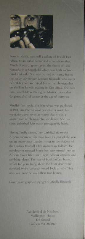African Visions The Diary of an African Photographer Mirella Ricciardi