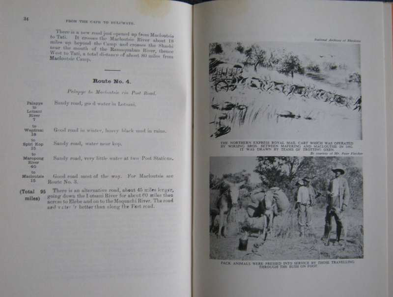 From The Cape to Bulawayo or, How to Travel to Rhodesia Through British Territory  Author: By One Wh