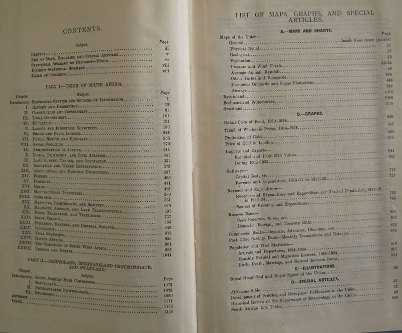 Official Year Book of the Union of South Africa Basutoland, Bechuanaland Protectorate and Swaziland