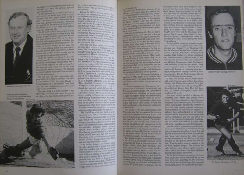 Wits Sport An Illustrated History of Sport at the University of the Witwatersrand Jonty Winch