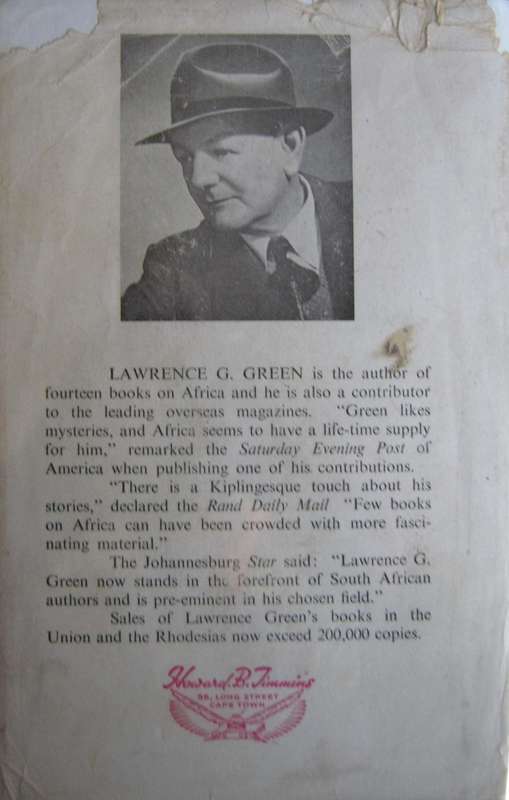 Lords of the Last Frontiers Lawrence G Green