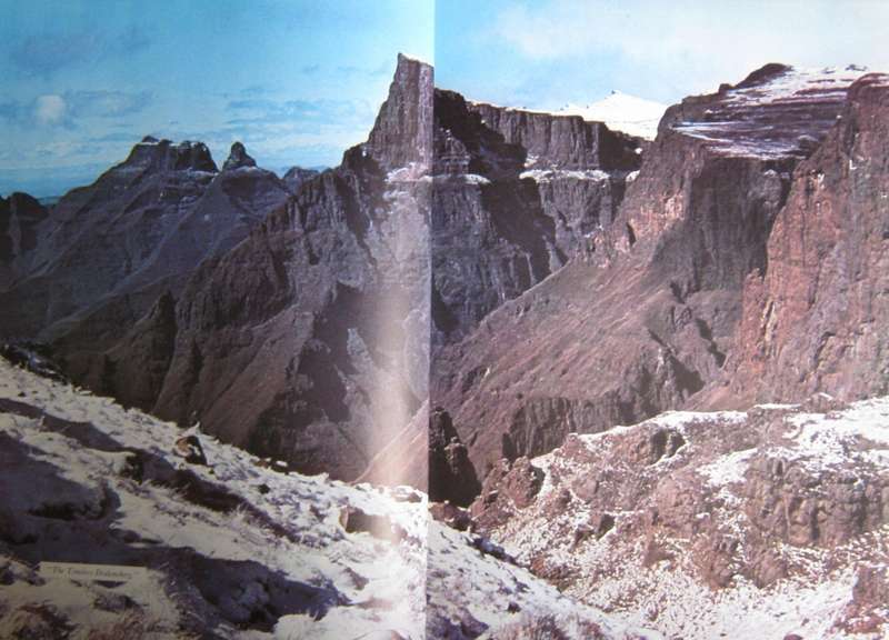 Barrier of Spears Drama of the Drakensberg R O Pearse