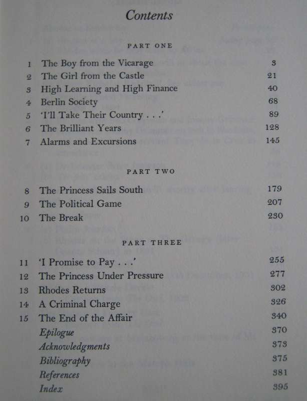 Cecil Rhodes & the Princess Brian Roberts