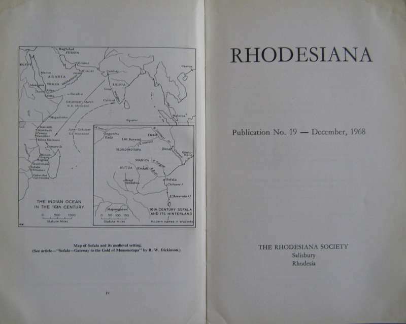 Set of 3 Heritage of Zimbabwe | Rhodesiana Journals