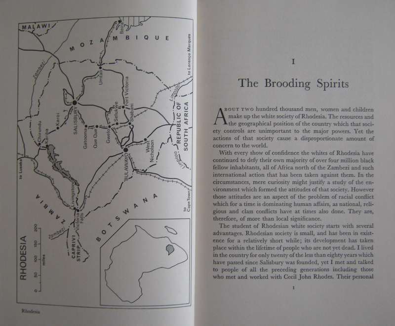 Rhodesia The Course to Collision Frank Clements