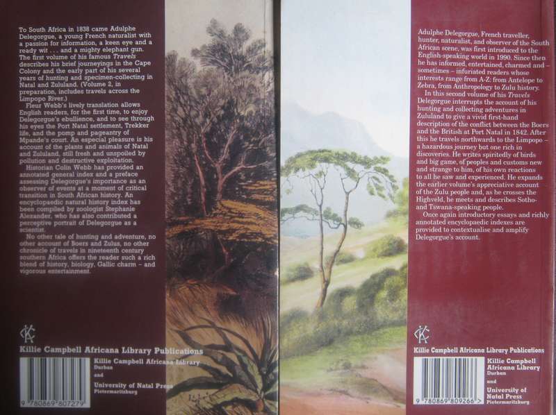 Travels in Southern Africa 2 Volume Set Adulphe Delegorgue