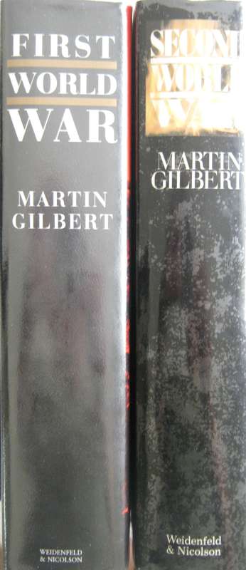 First World War and Second World War  2 Volumes Martin Gilbert