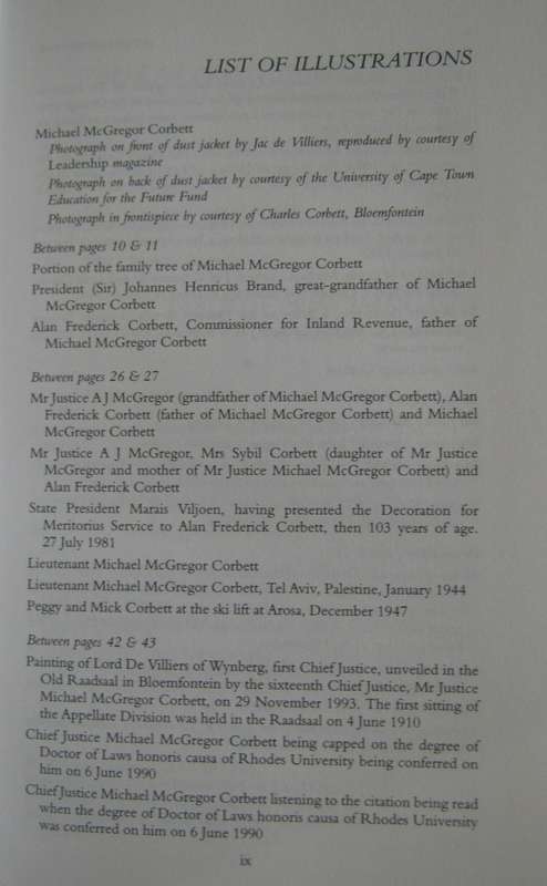 The Quest for Justice Essays Honouring of Michael McGregor Corbett, Chief Justice