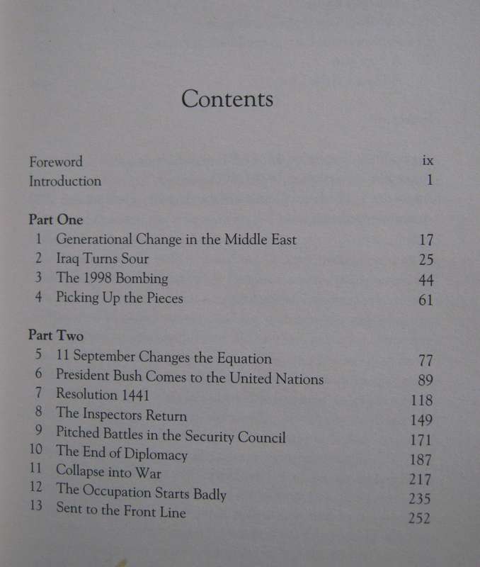 Iraq The Cost of War Jeremy Greenstock