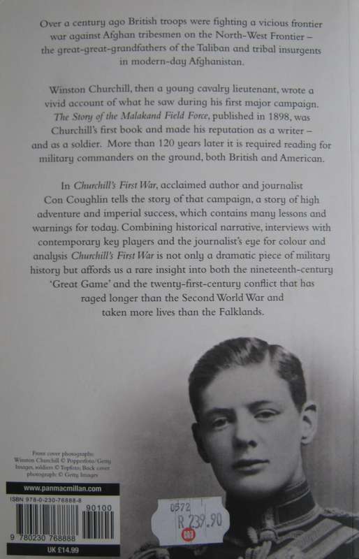 Churchills First War Young Winston and the Fight Against the Taliban Con Coughlin