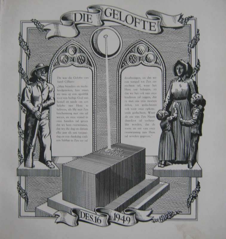 Die Gelofte The Covenant Le Serment Das Gelubde 16 Desember  1949 Bartho Smit