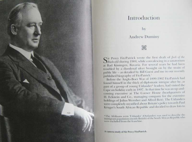 Limited Edition Jock of the Bushveld Sir Percy FitzPatrick