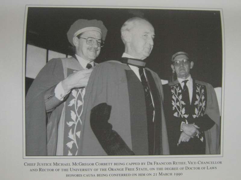The Quest for Justice Essays Honouring of Michael McGregor Corbett, Chief Justice