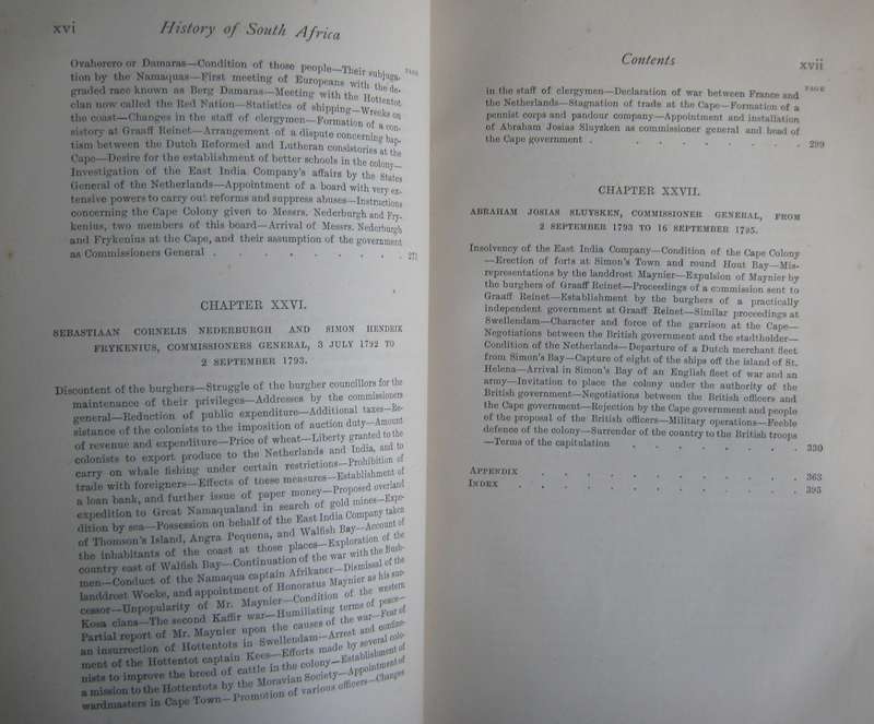 History of South Africa 1691 - 1795 George Mcall Theal