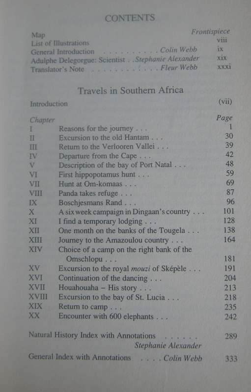 Travels in Southern Africa 2 Volume Set Adulphe Delegorgue
