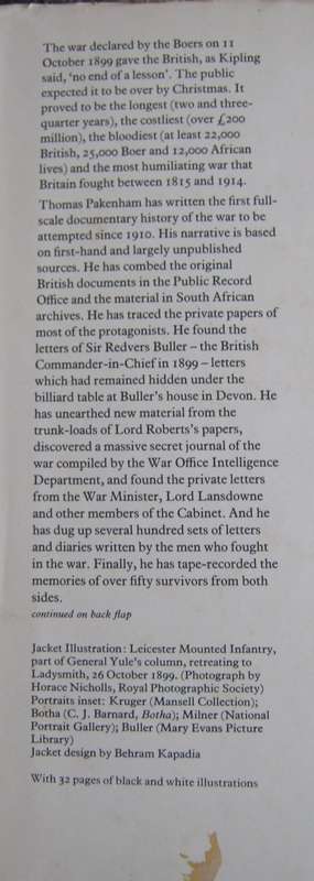 The Boer War Thomas Pakenham