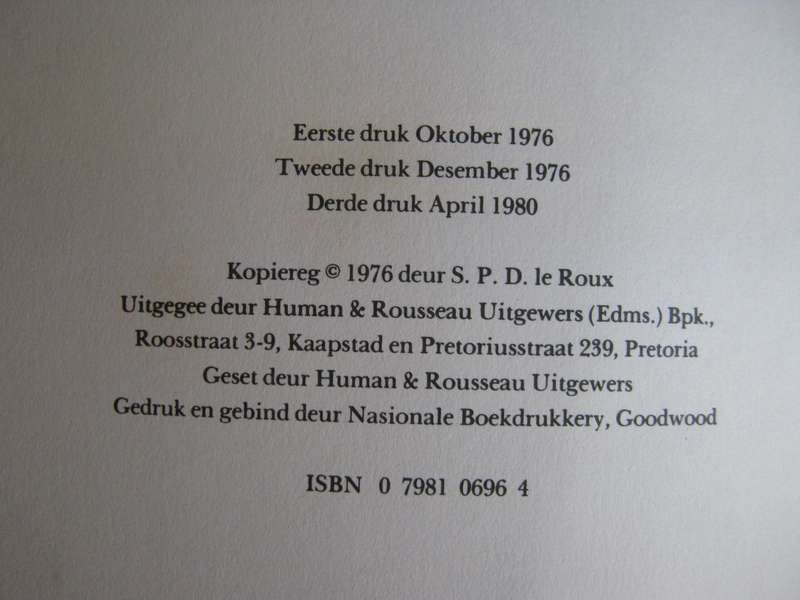 Magersfontein, O Magersfontein Etienne Leroux