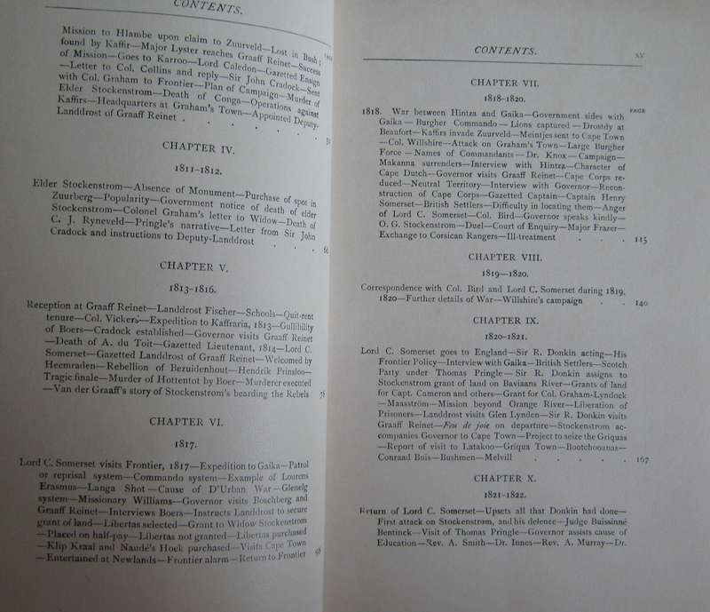The Autobiography of the late Sir Andries Stockenstrom, Bart Volumes 1 & 2 C W Hutton