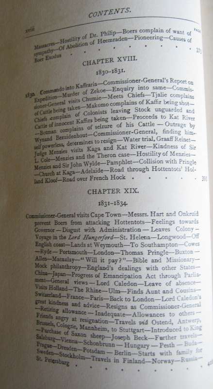 The Autobiography of the late Sir Andries Stockenstrom, Bart Volumes 1 & 2 C W Hutton
