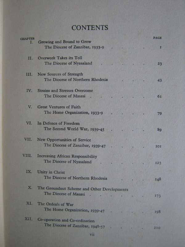 The History of the Universities Mission to Central Africa. 3 Volumes & Supplement