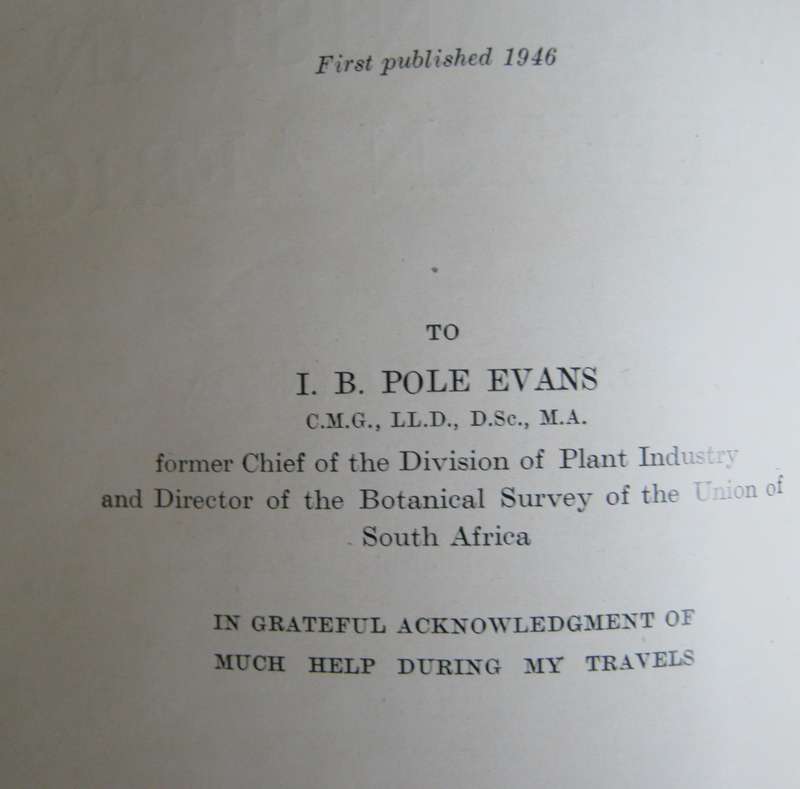 A Botanist in Southern Africa John Hutchinson