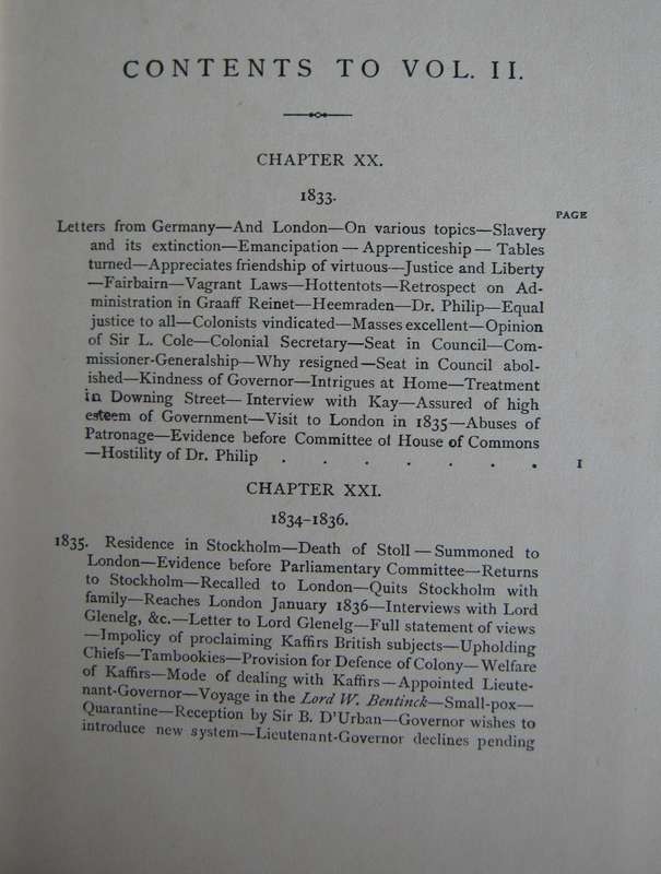 The Autobiography of the late Sir Andries Stockenstrom, Bart Volumes 1 & 2 C W Hutton