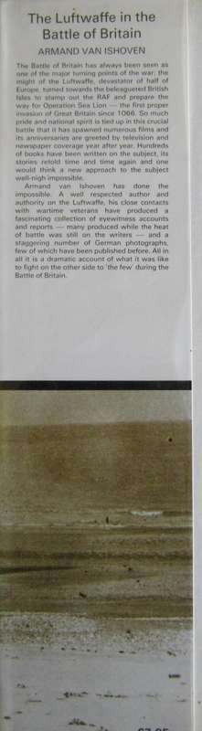 Luftwaffe in the Battle of Britain Armand van Ishoven