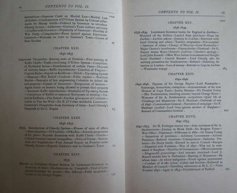 The Autobiography of the late Sir Andries Stockenstrom, Bart Volumes 1 & 2 C W Hutton