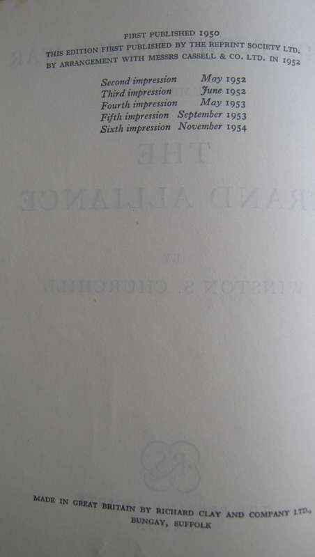 The Second World War Winston Churchill 4 Volumes